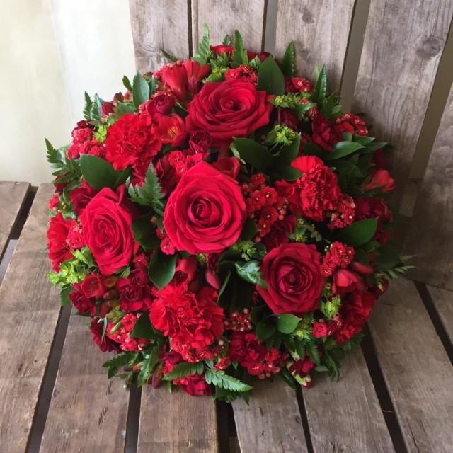 Red Posy Pad
