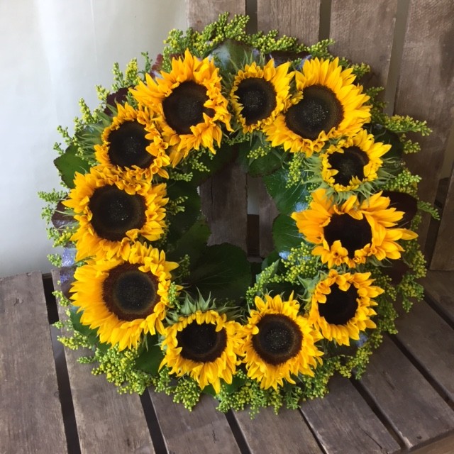 Sunflower Wreath