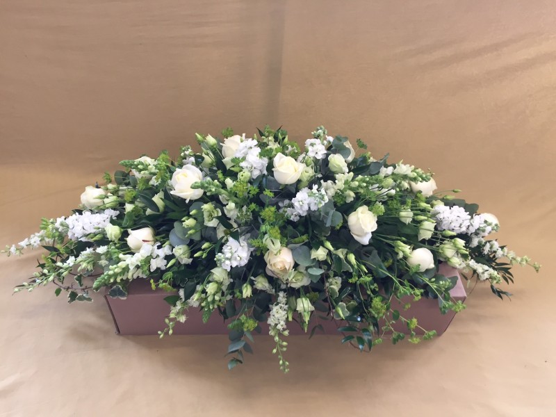 White Coffin Spray