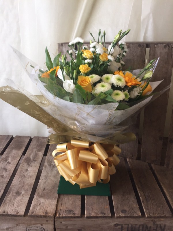 Golden Wedding golden flowers anniversary flowers
