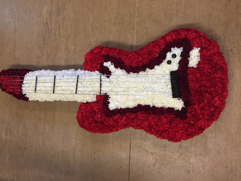 Guitar Funeral Tribute