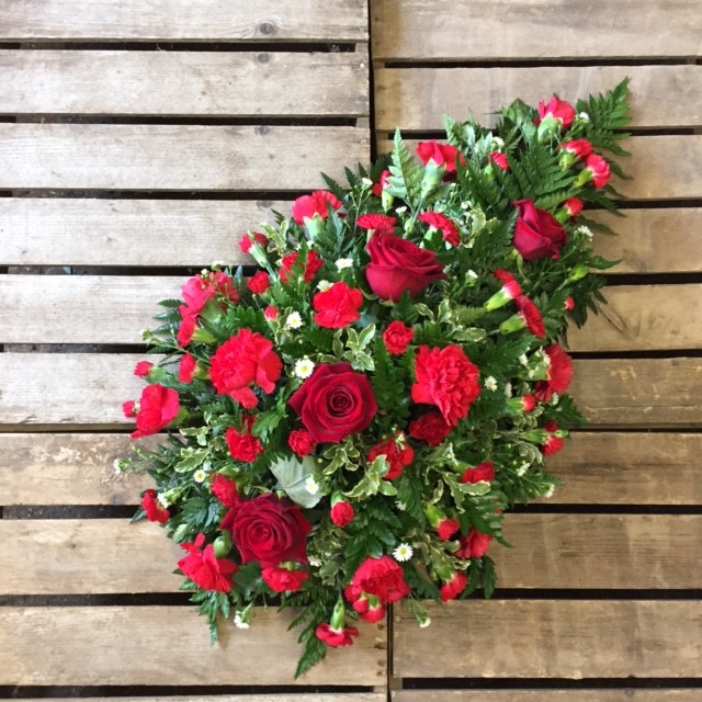 Rose and Carnation Single Ended Spray